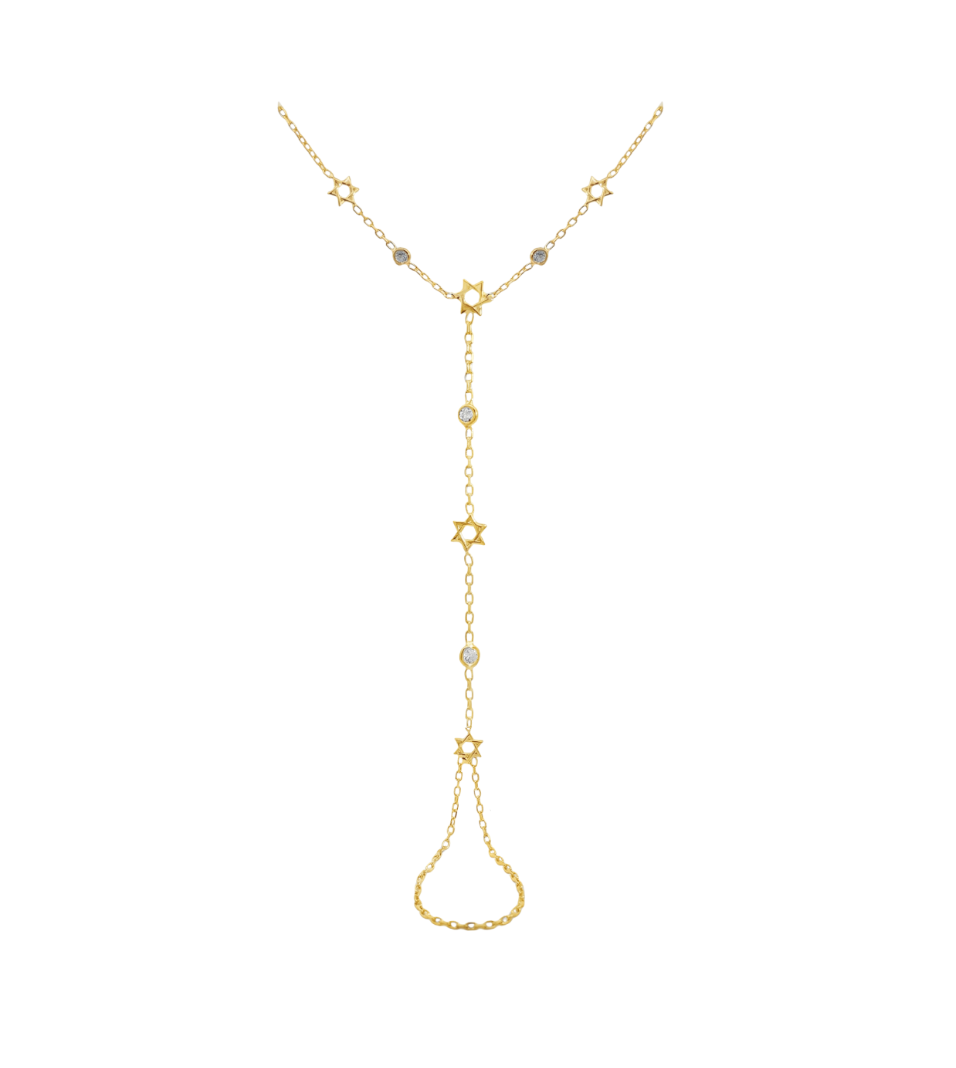 Diamond Star of David Handchain – Alexandra Madison
