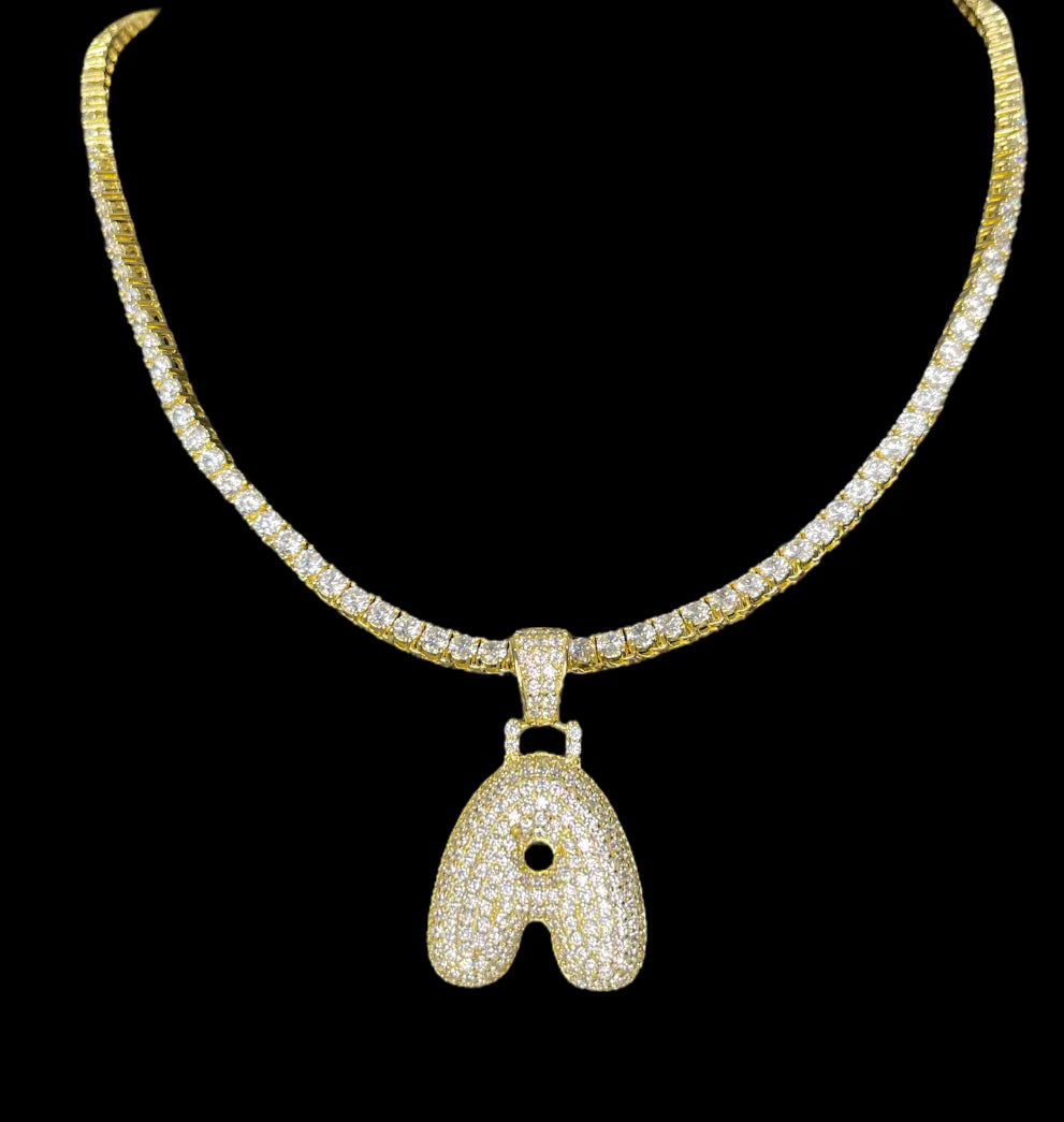 Bubble letter chain real deals
