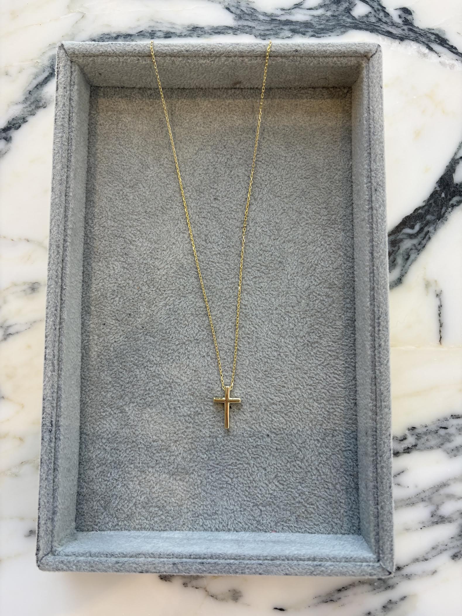 3D Cross Necklace