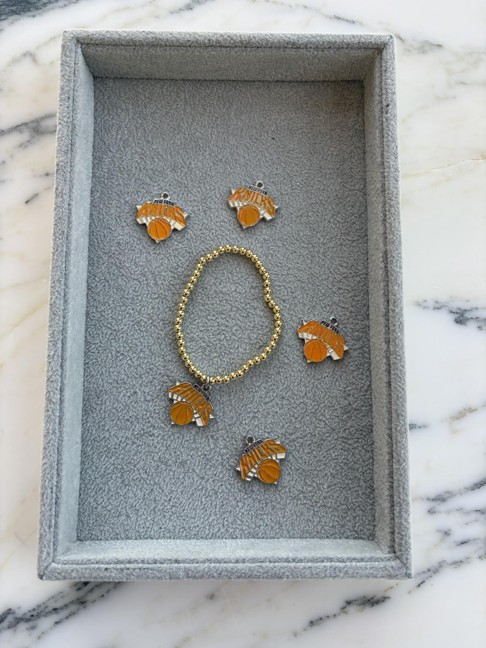 NY NY beaded bracelet