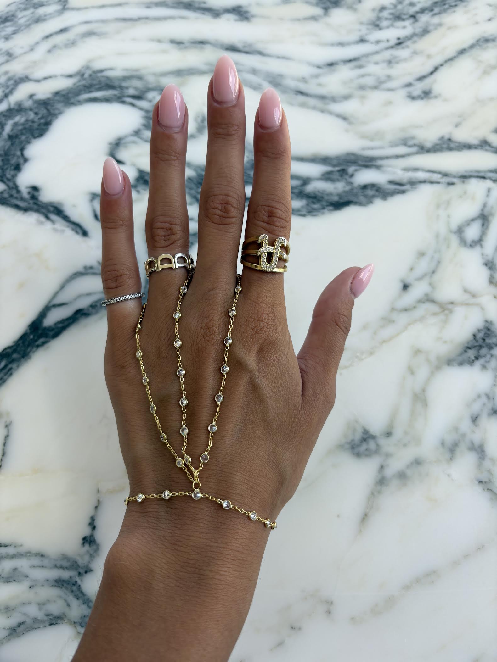 Double Bezel hand Chain