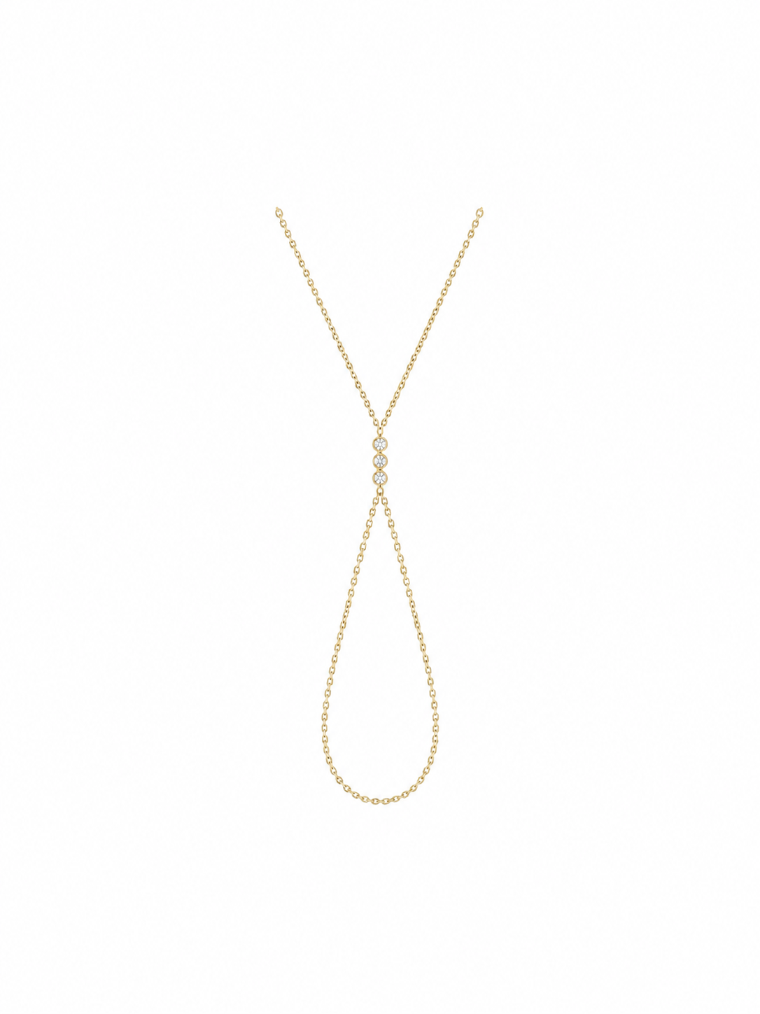 Triple CZ Handchain