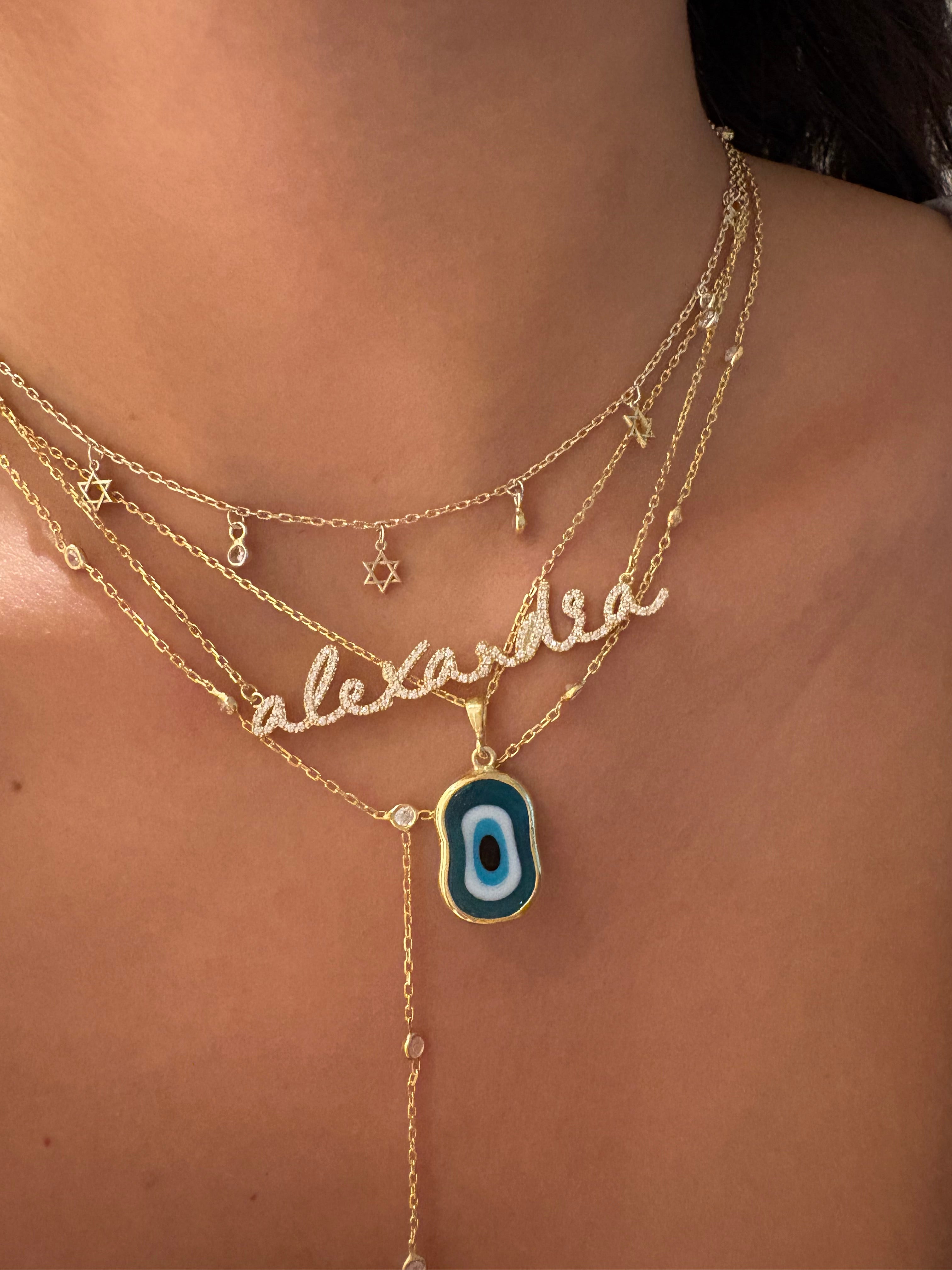Script Name Necklace