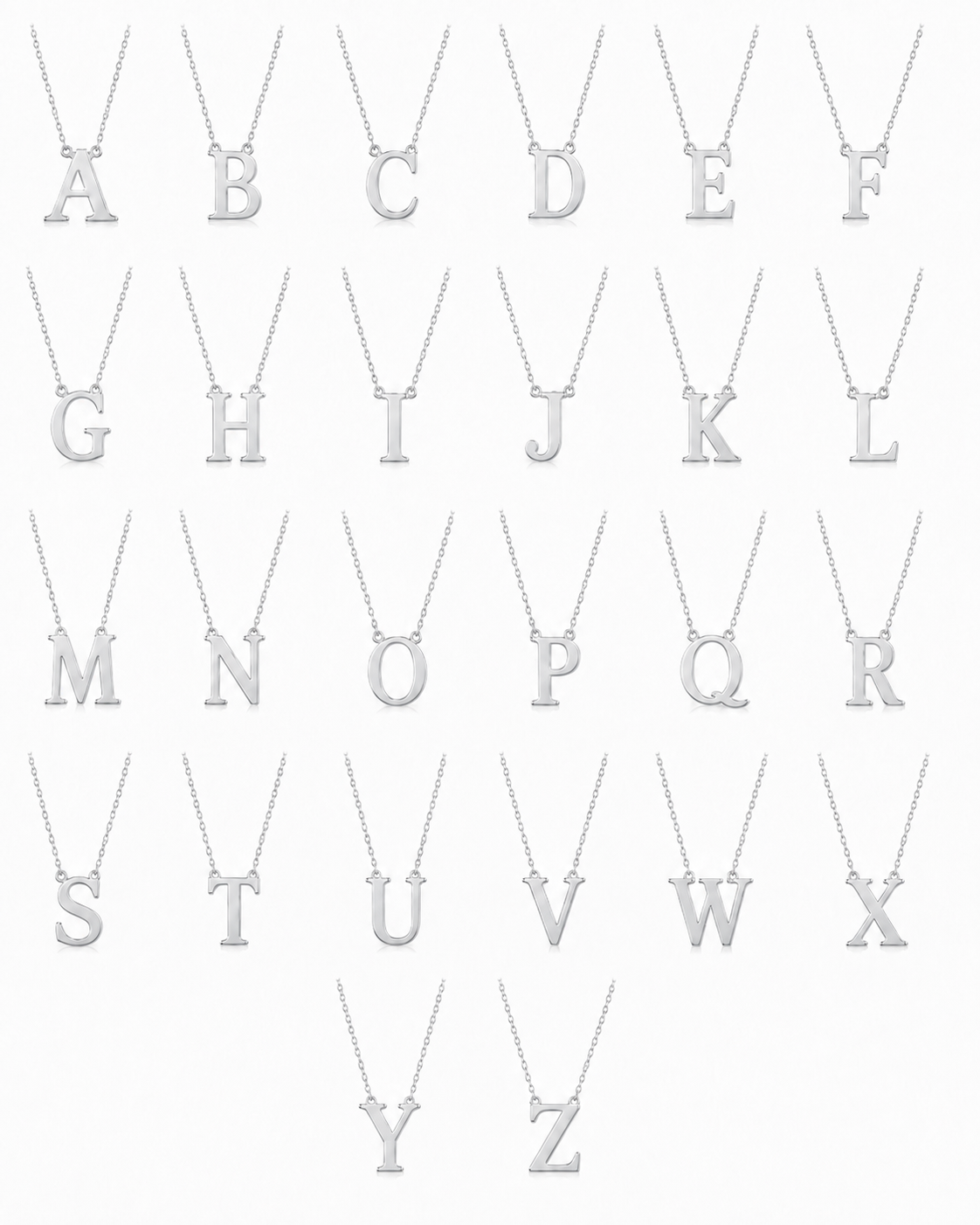 Jumbo Initial Necklace