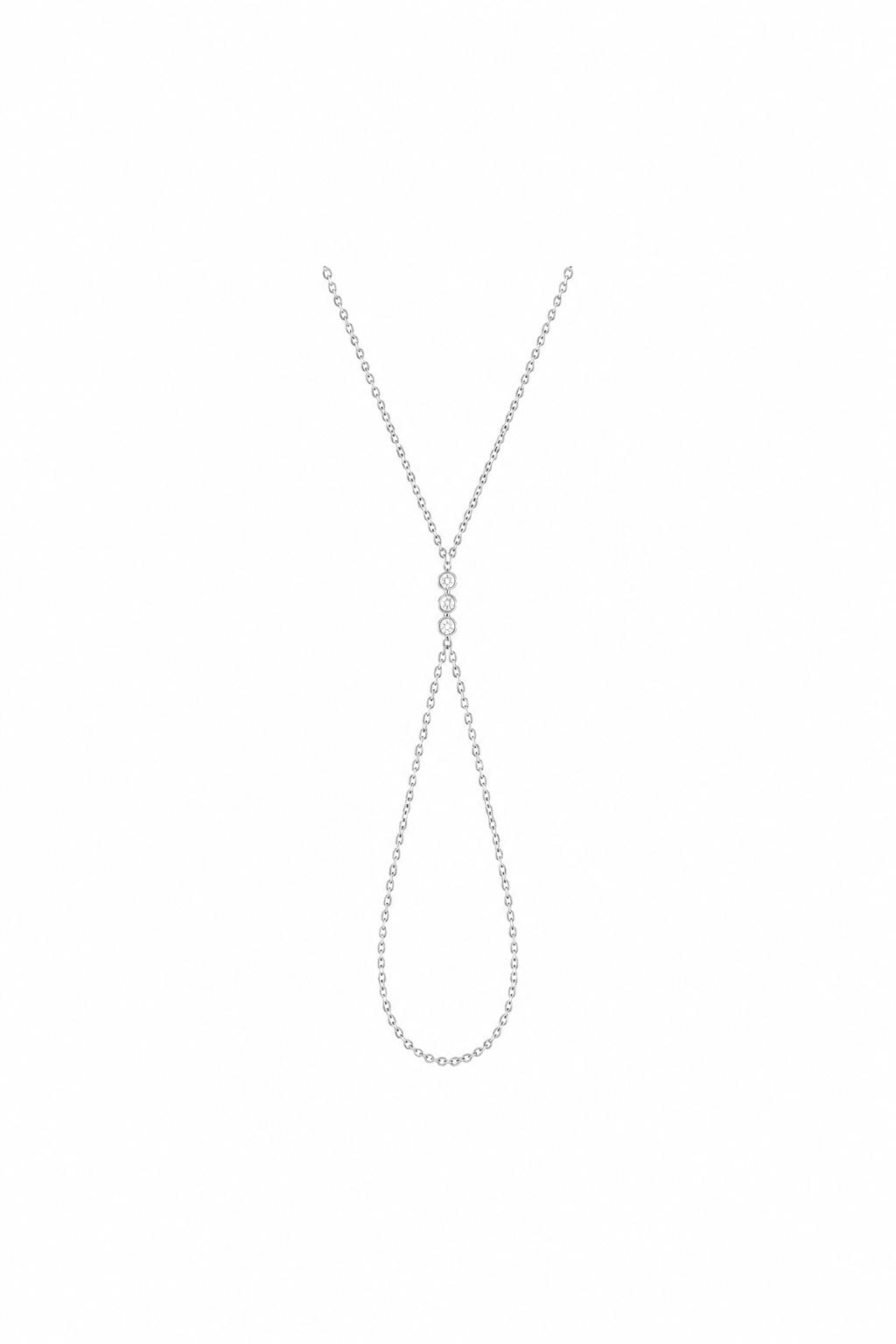 Triple CZ Handchain
