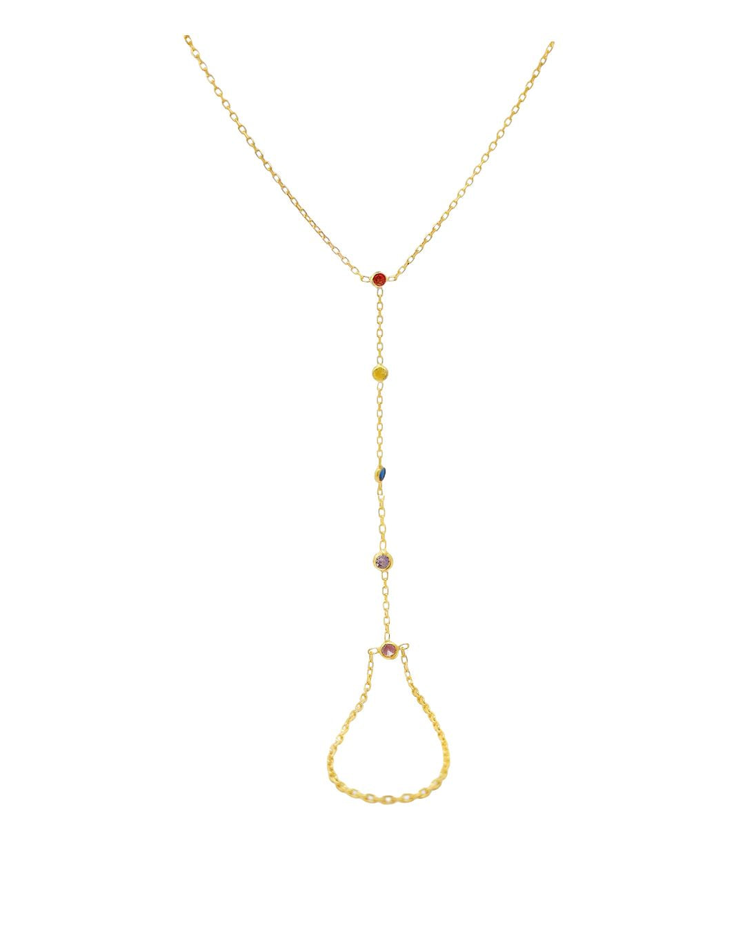 Colorful Bezel Handchain