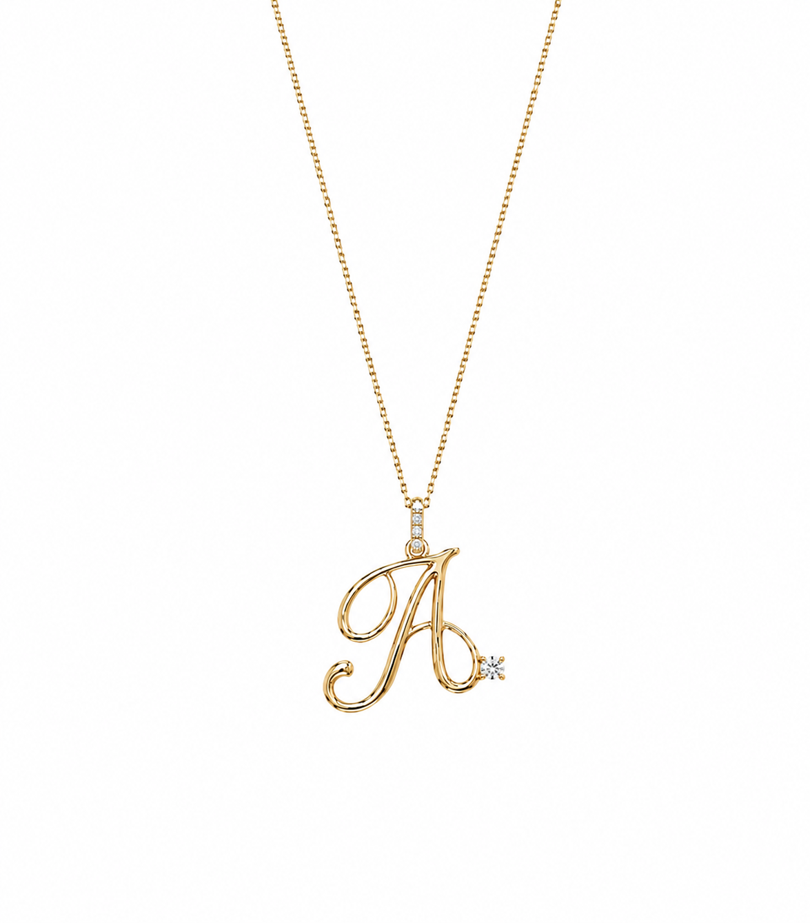 Script Initial Single Diamond