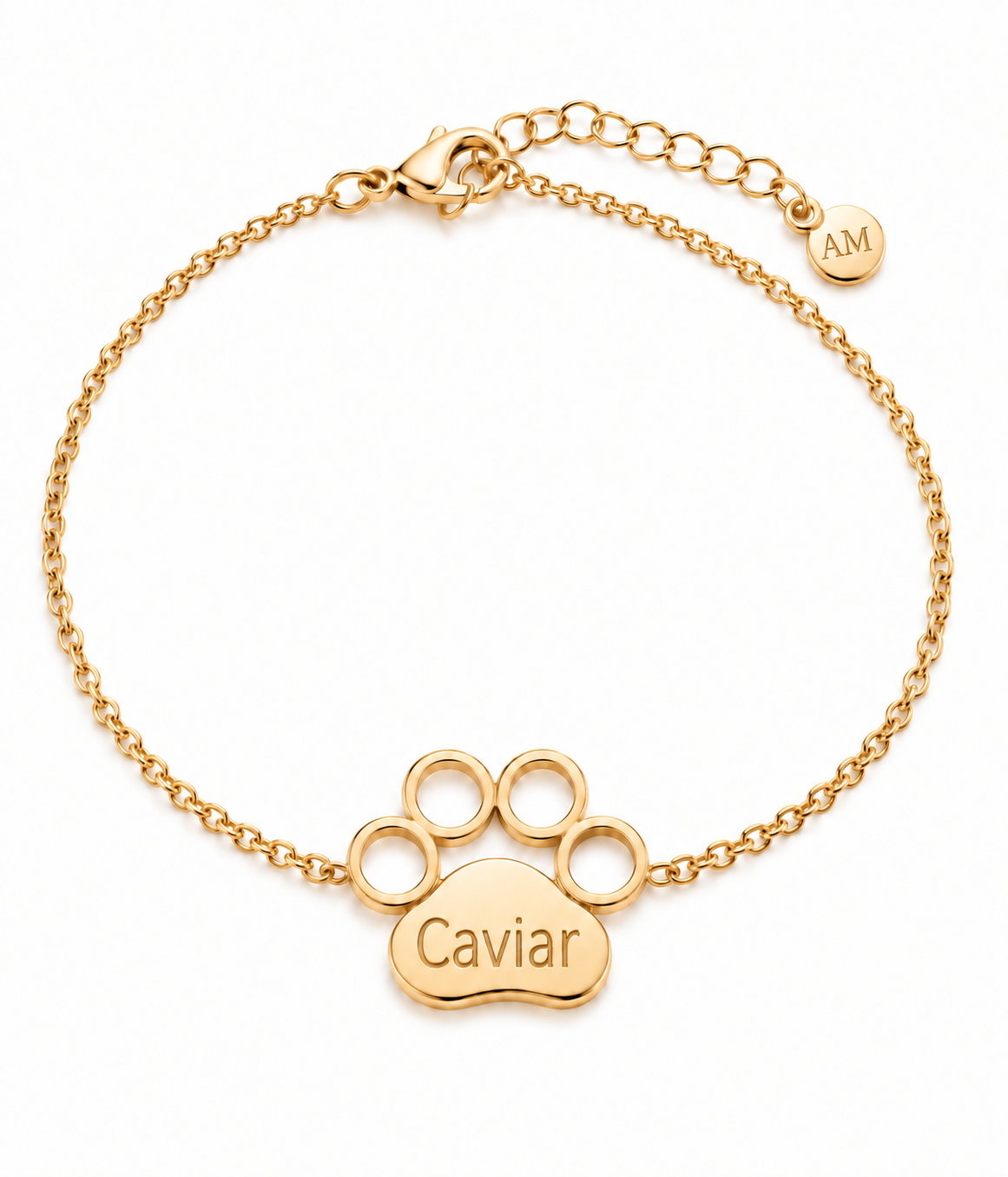 The Custom Dog Paw Bracelet