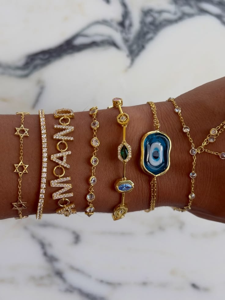 Melting Evil Eye Bracelet