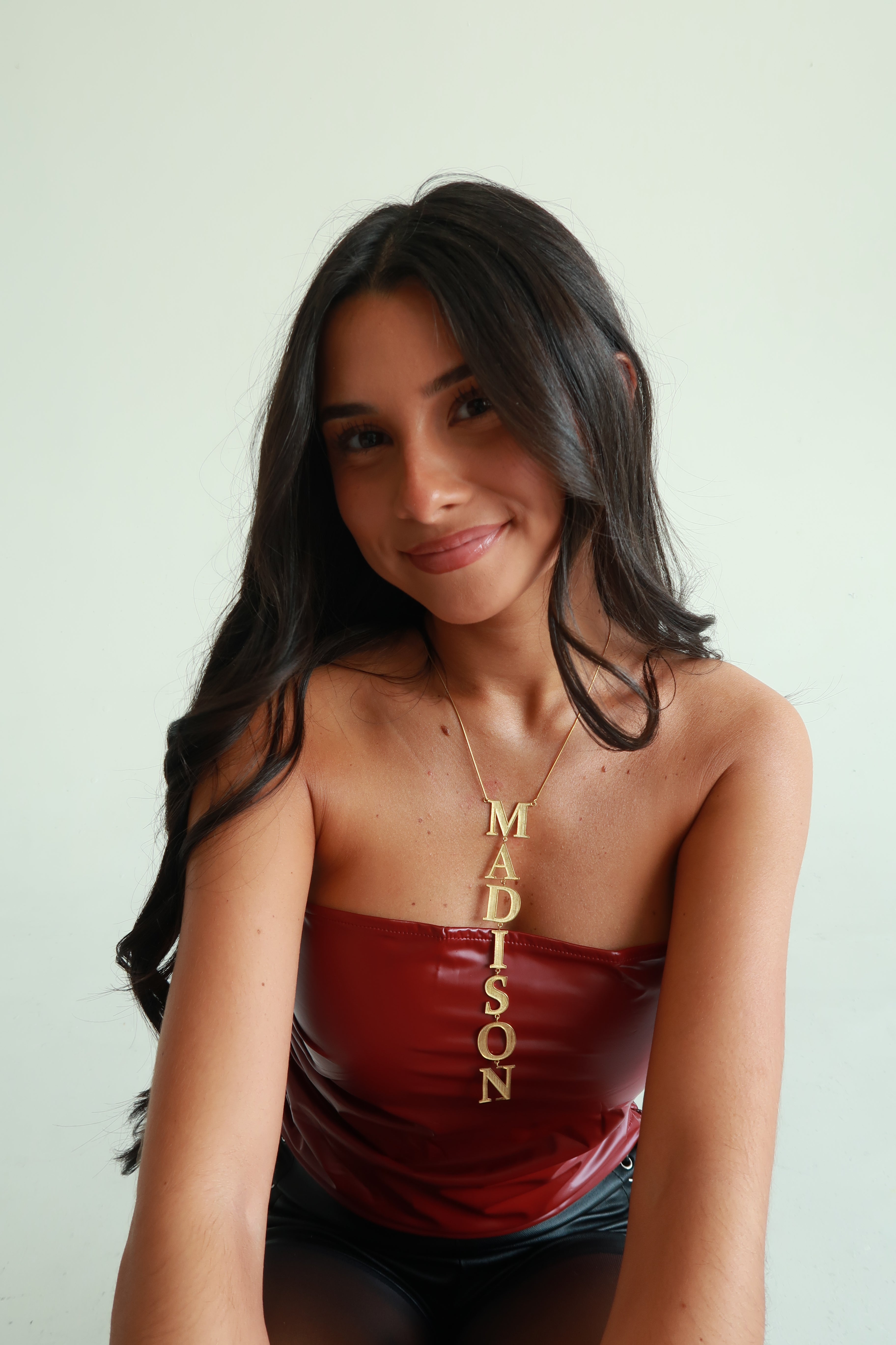 Jumbo Lariat Name Necklace