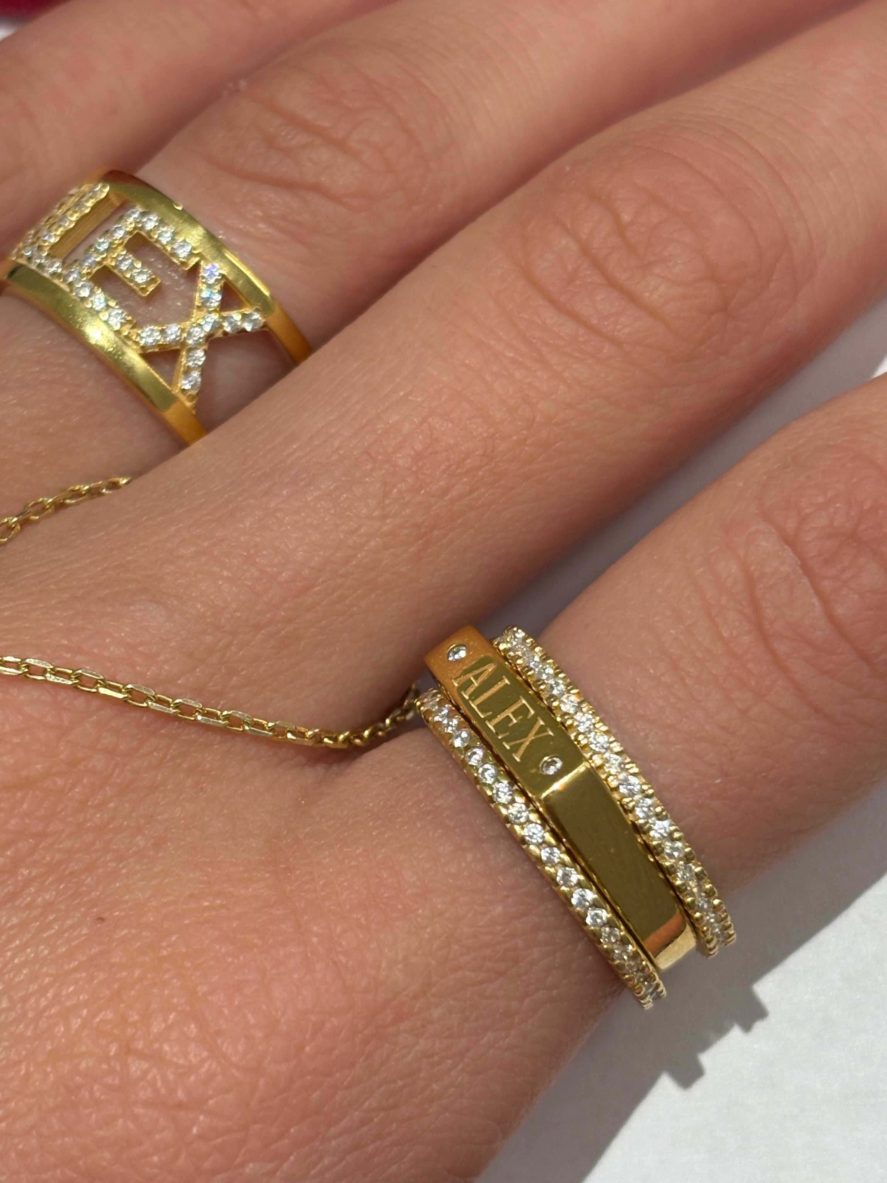 The Name Bar Ring