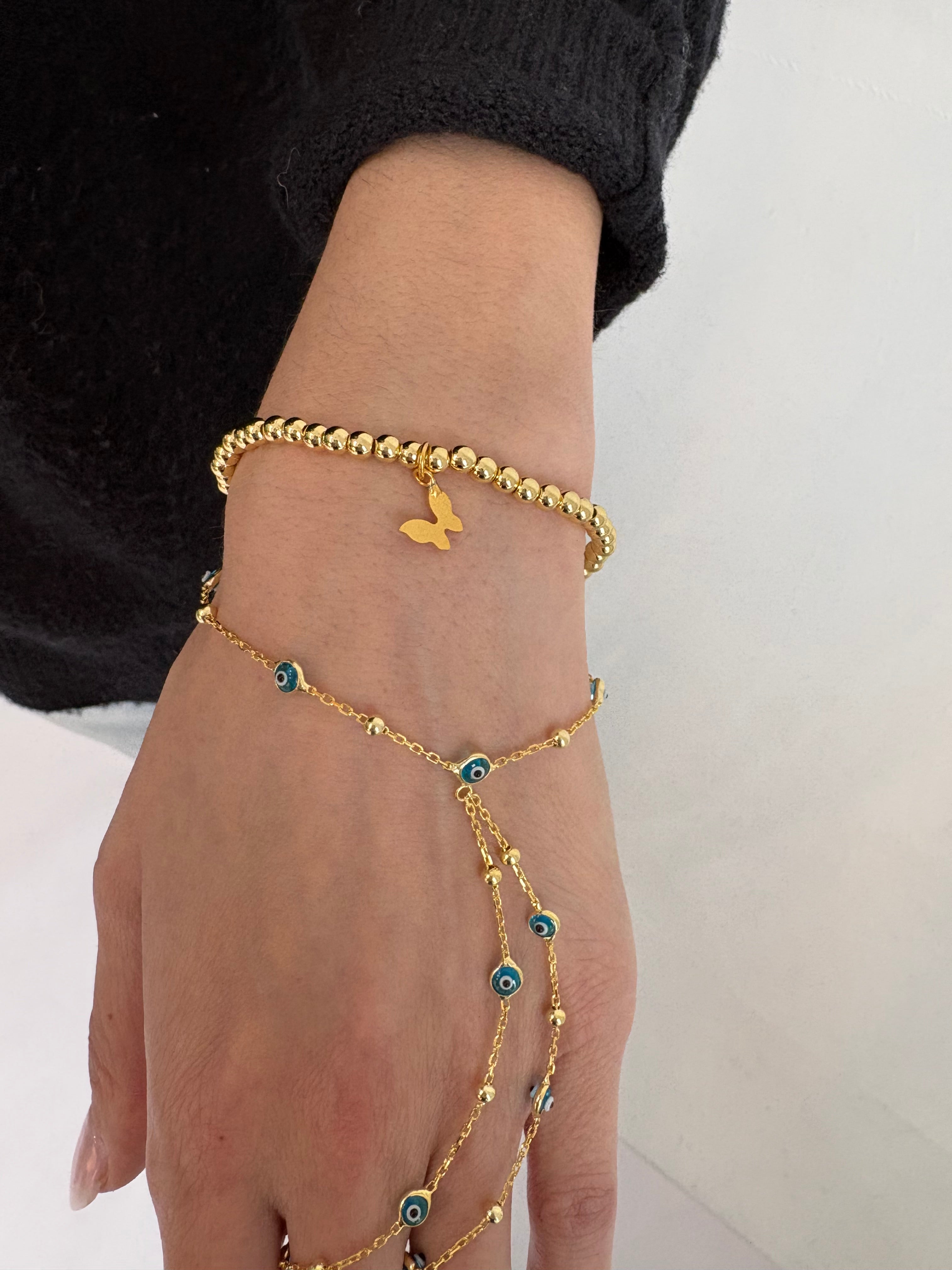 Gold Butterfly Bracelet