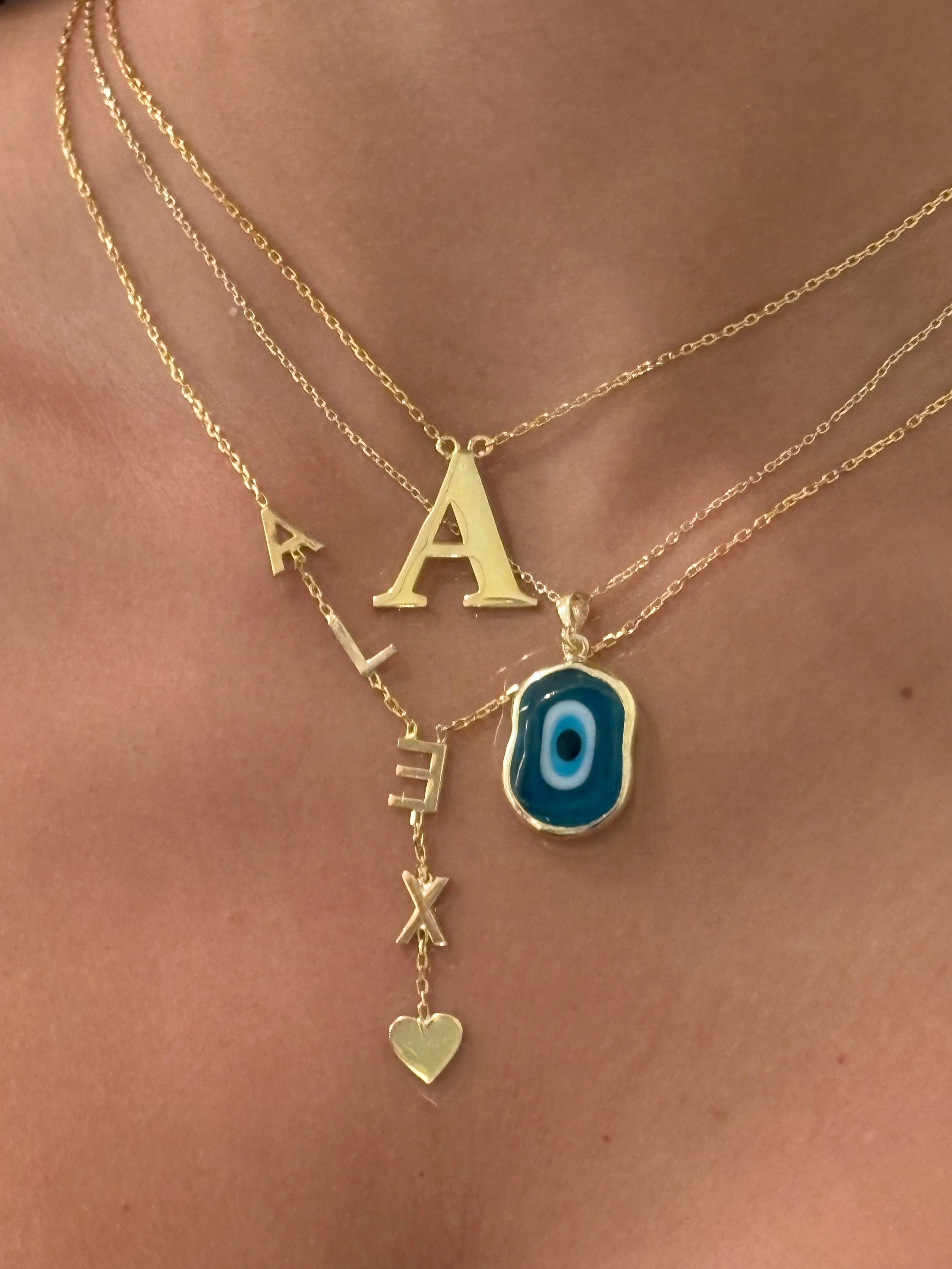 Jumbo Initial Necklace