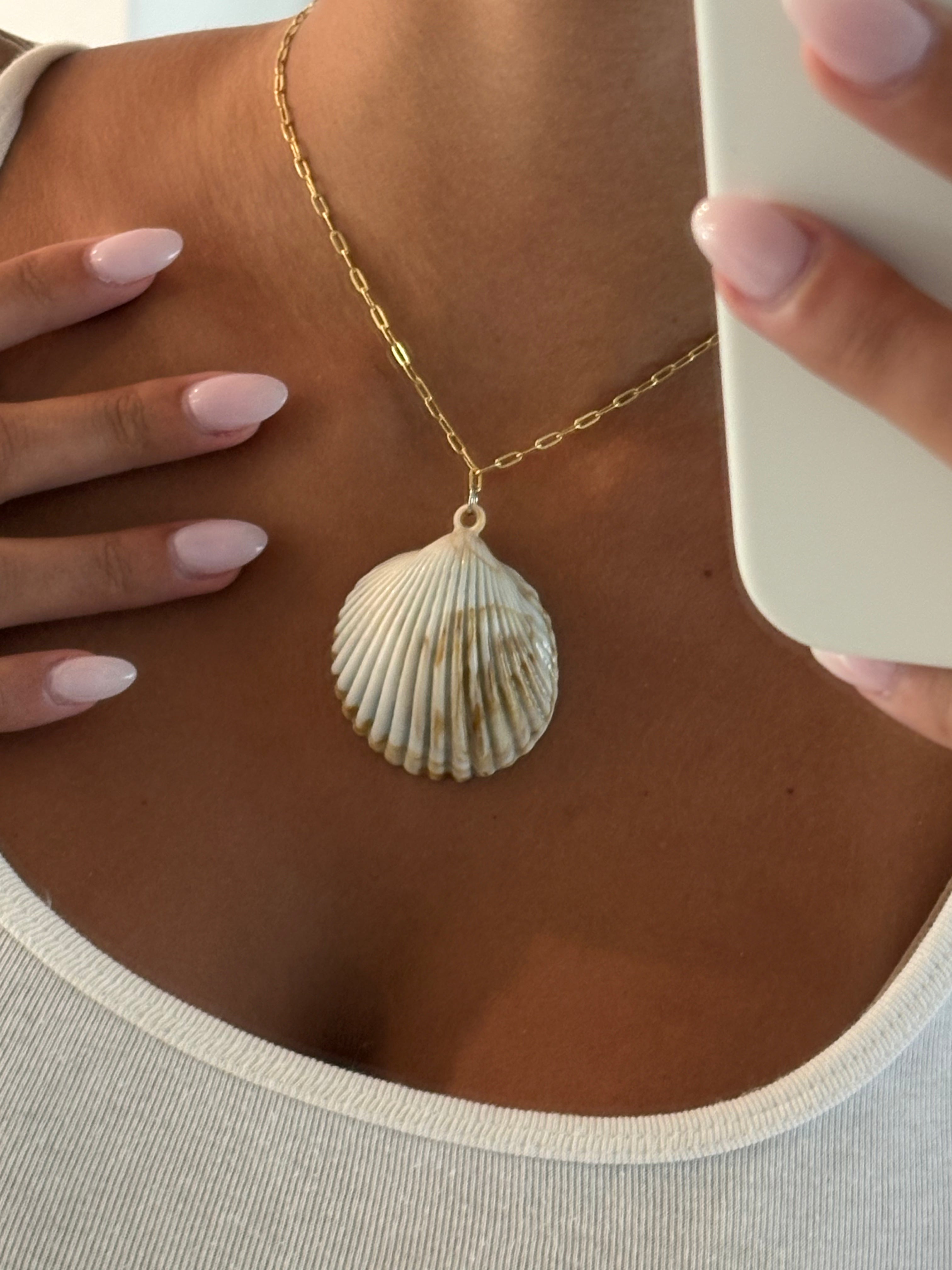 The Chunk Shell Necklace