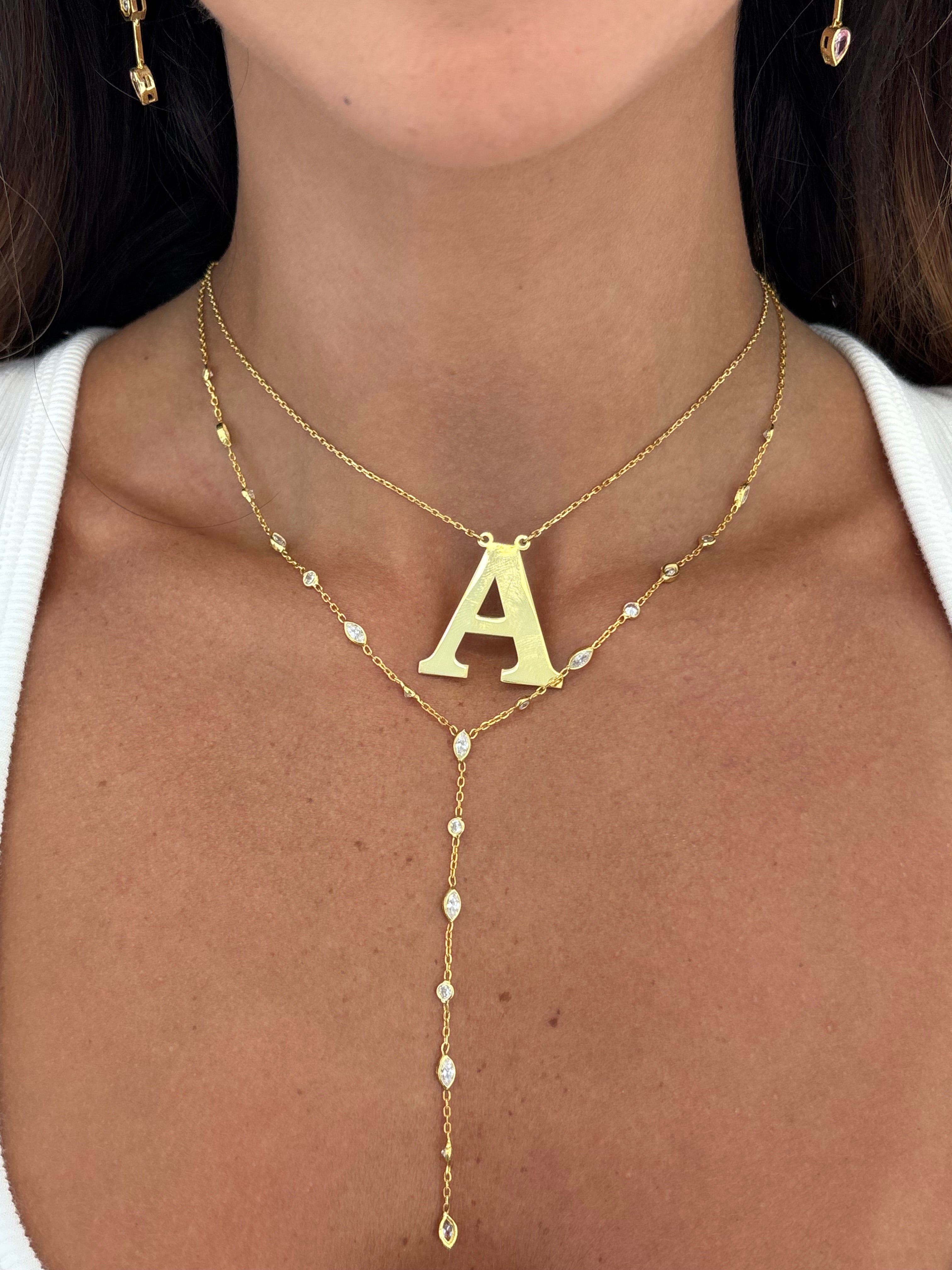 The Madison Lariat Necklace – Alexandra Madison