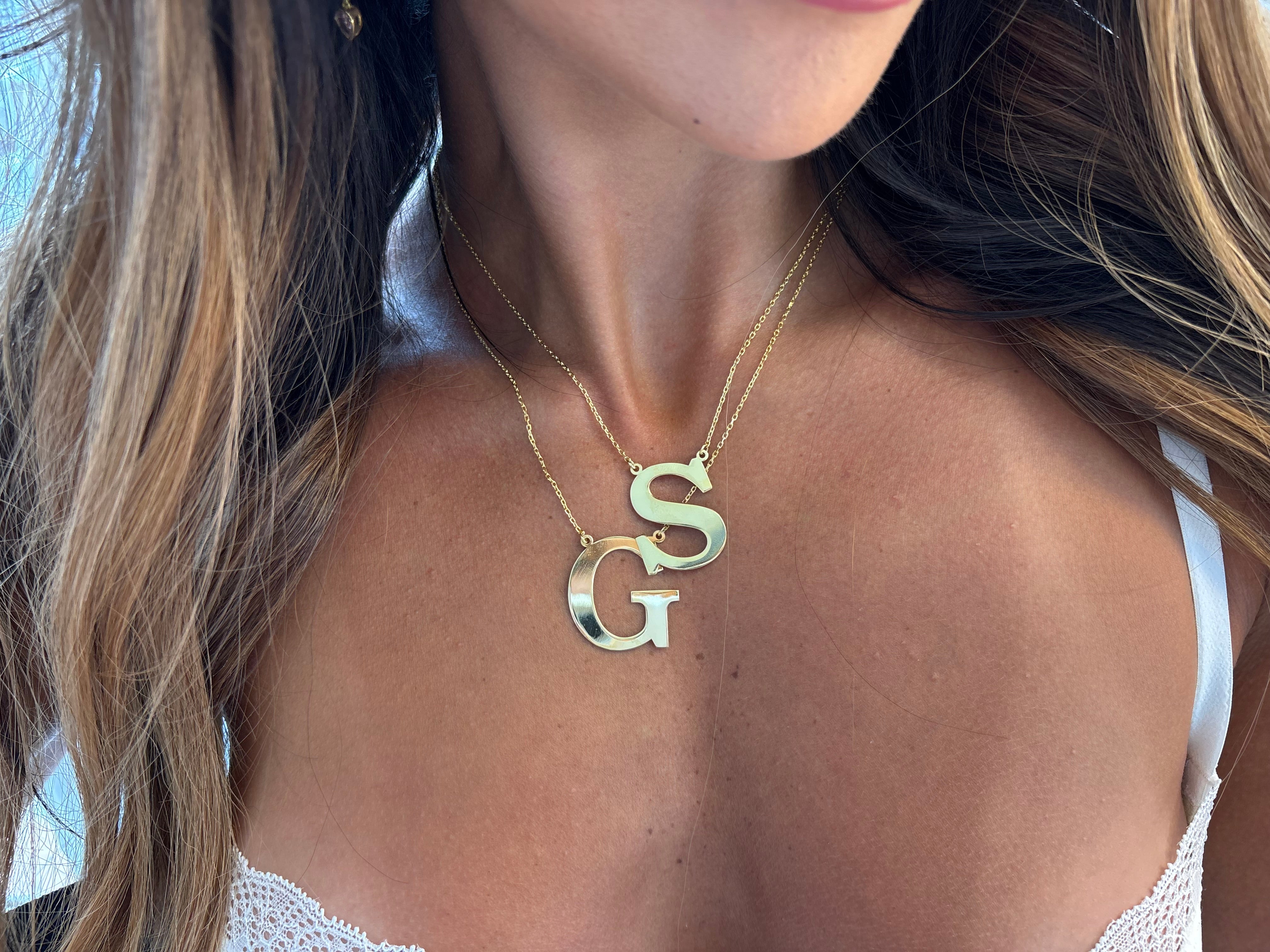 Jumbo Initial Necklace