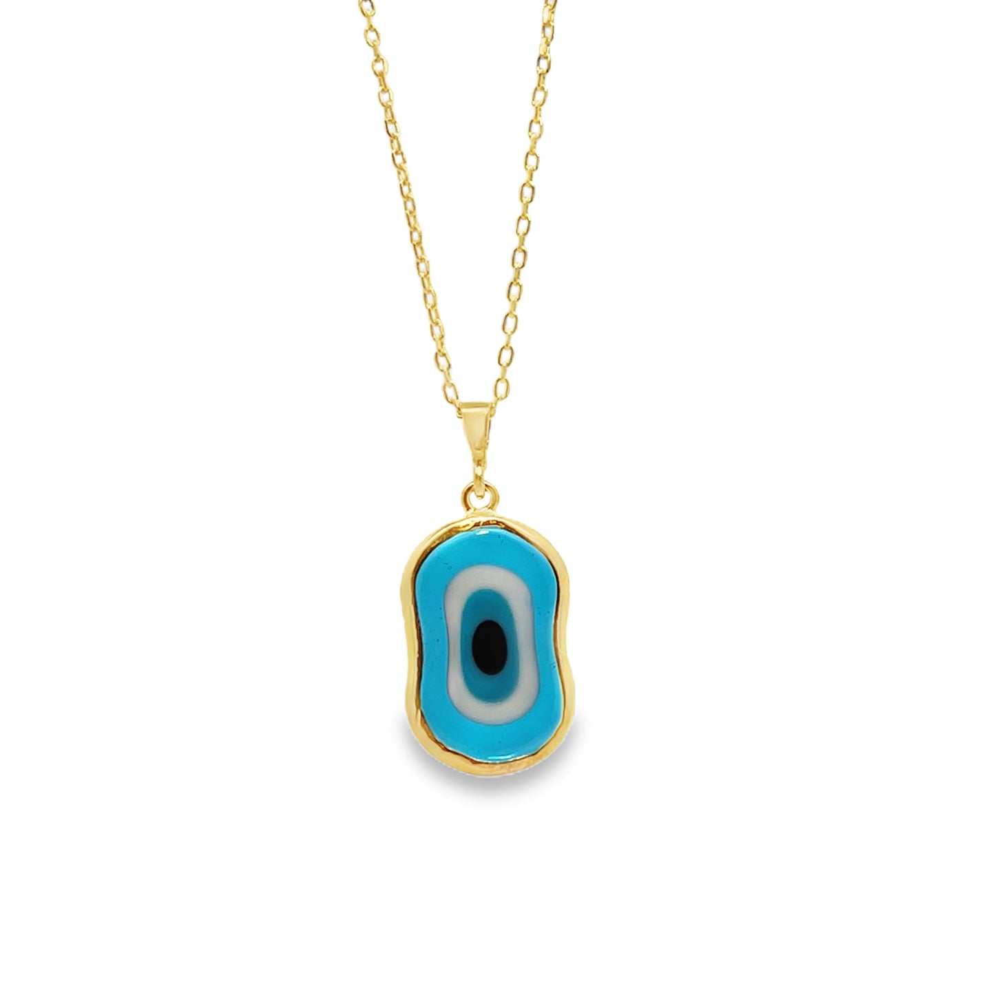 Melting Evil Eye Necklace