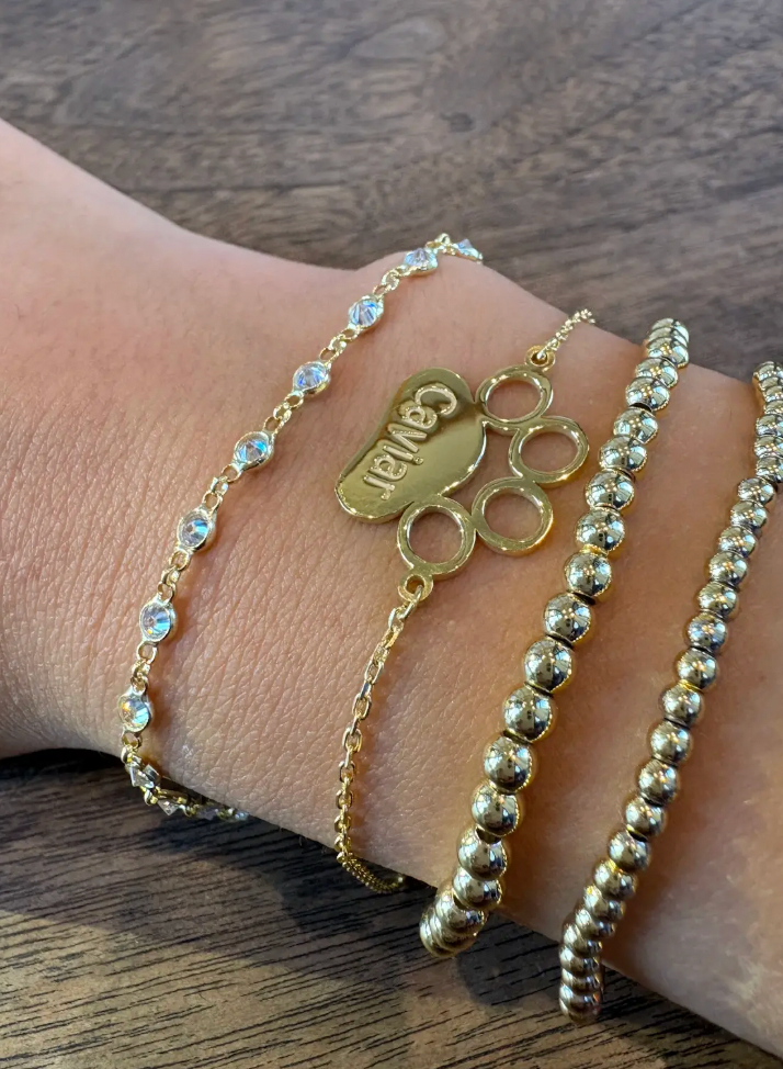 The Custom Dog Paw Bracelet