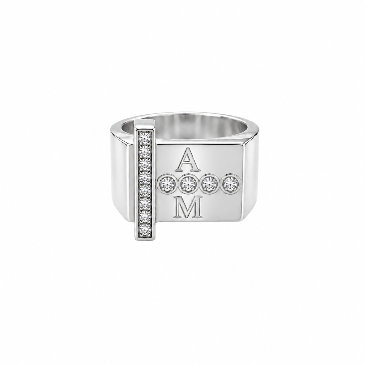 Double Initials Ring