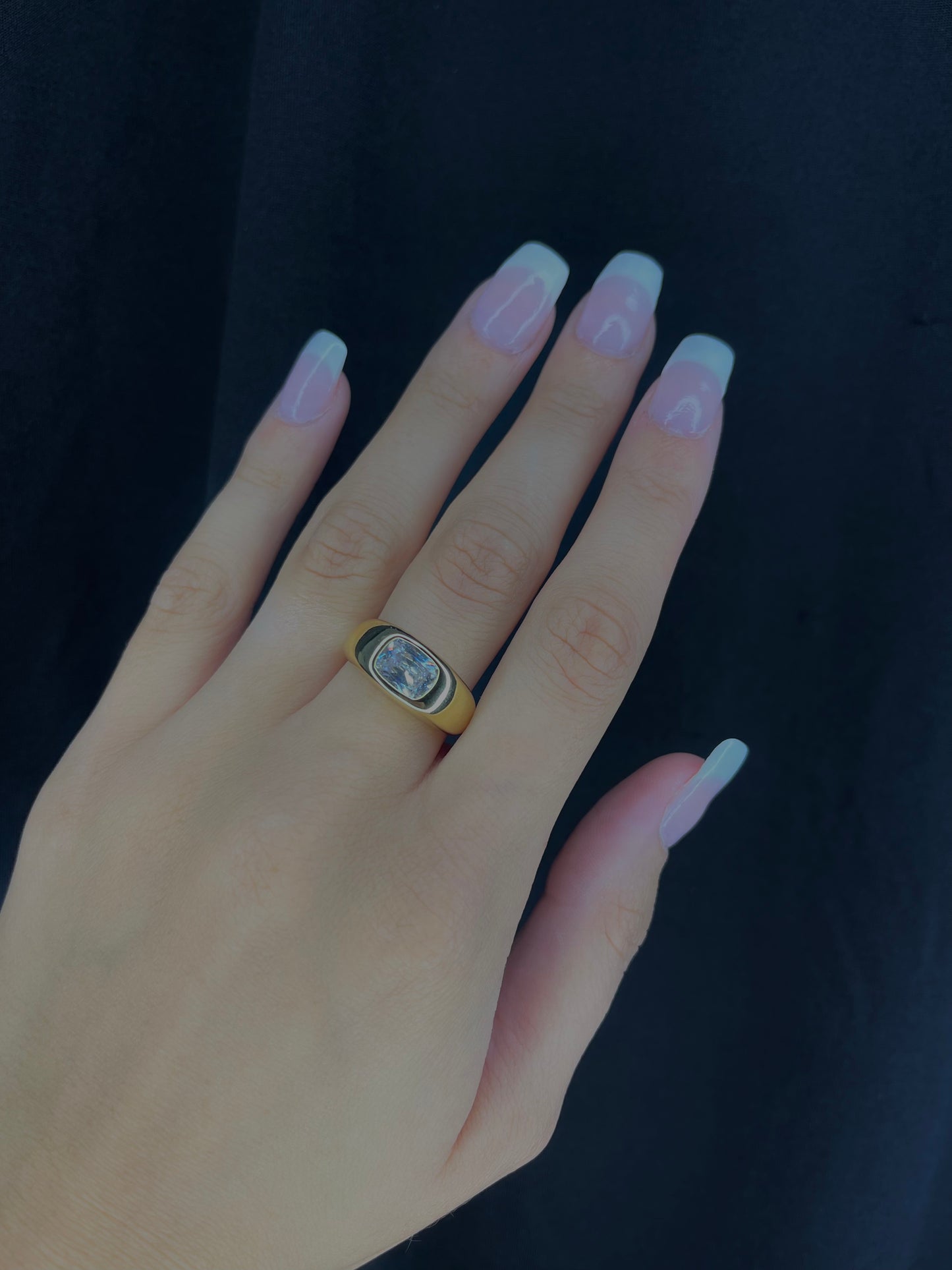 The Chunky Diamond Ring